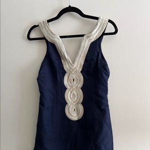 lilly pulitzer Valli Shift Dress Navy 00